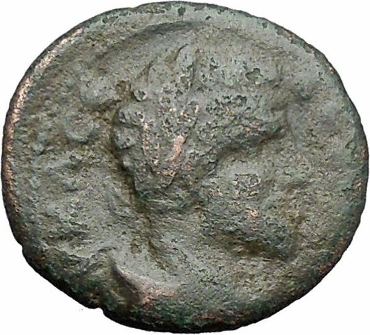 SEPTIMIUS SEVERUS Marcianopolis Ancient Roman Coin Nemean Lion Hercules i48520