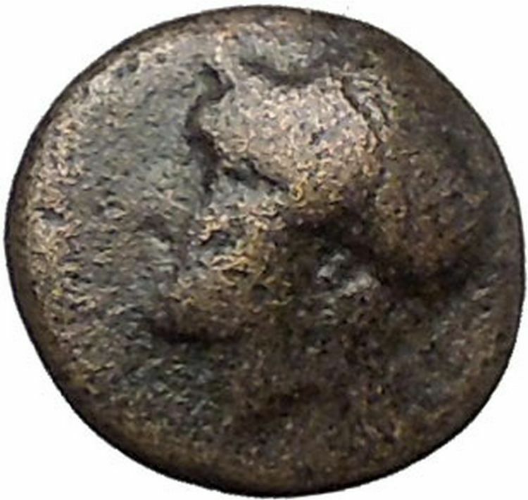 Klazomenai in Ionia 380BC Authetic Ancient Greek Coins Apollo Cult Swan i49604