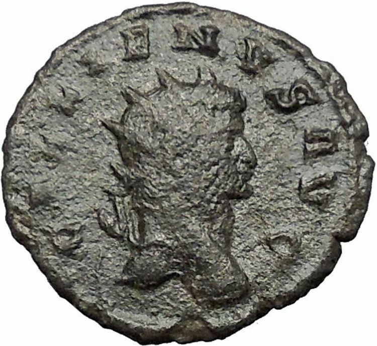 Gallienus son of Valerian I Ancient Roman Coin Sol Sun God Globe i54806