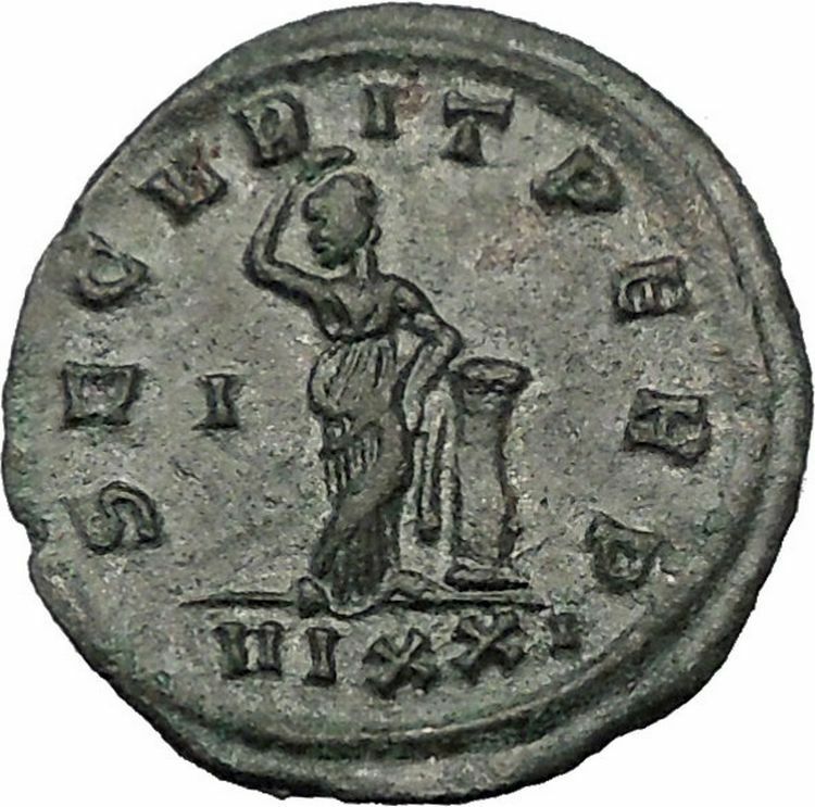 PROBUS "VIRTVS" Rare Ancient Roman Coin Ticinum mint Security Cult i55476