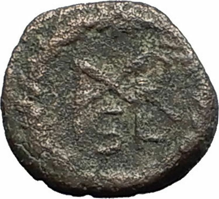 MARCIAN Monogram Wreath 450AD Constantinople Authentic Ancient Roman Coin i59414