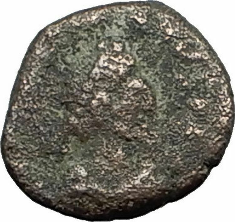 MARCIAN Monogram Wreath 450AD Constantinople Authentic Ancient Roman Coin i59414