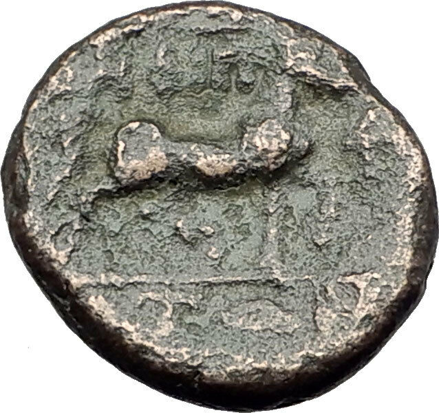 AMPHIPOLIS in Macedonia 146BC RARE R2 Ancient Greek Coin POSEIDON & HORSE i62267