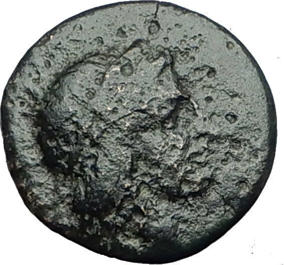 Kolophon Colophon IONIA 360BC Authentic Ancient Greek Coin APOLLO & HORSE i63166