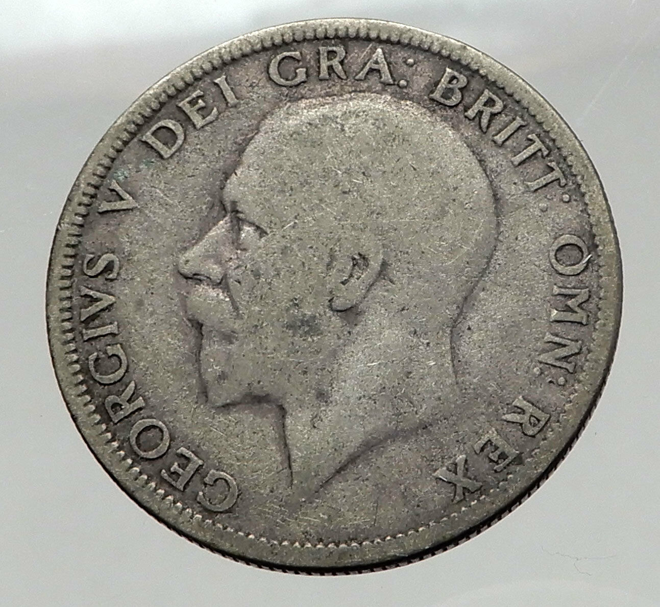 1931 Great Britain UK United Kingdom Big SILVER FLORIN Coin King George V i63026