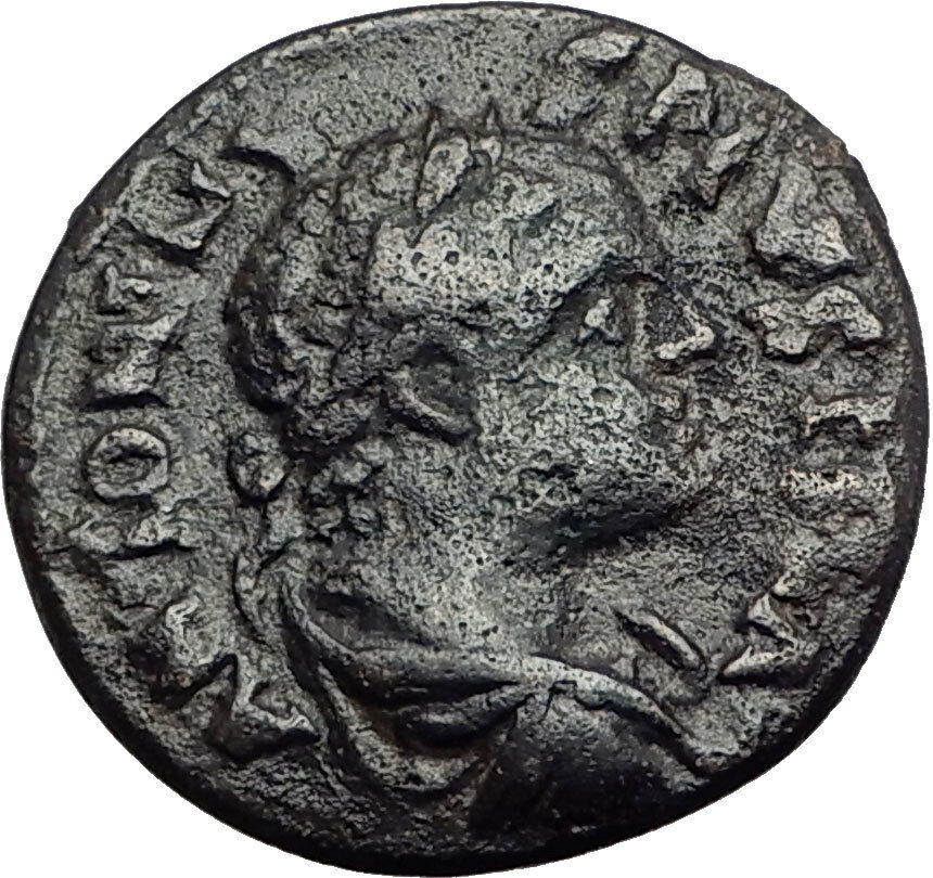 ELAGABALUS 218AD Genuine Parion Parium Mysia Ancient Roman Coin CAPRICORN i65177