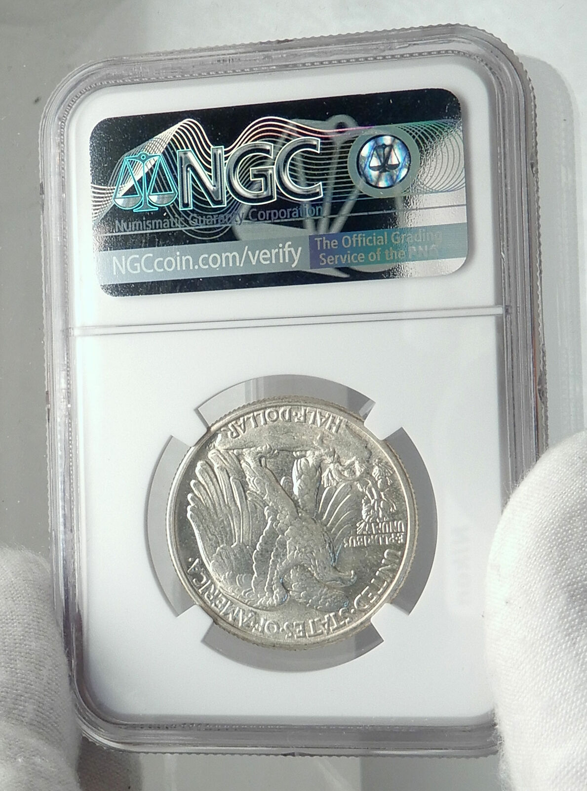 1941 UNITED STATES US Silver WALKING LIBERTY Half Dollar Coin EAGLE NGC i79602