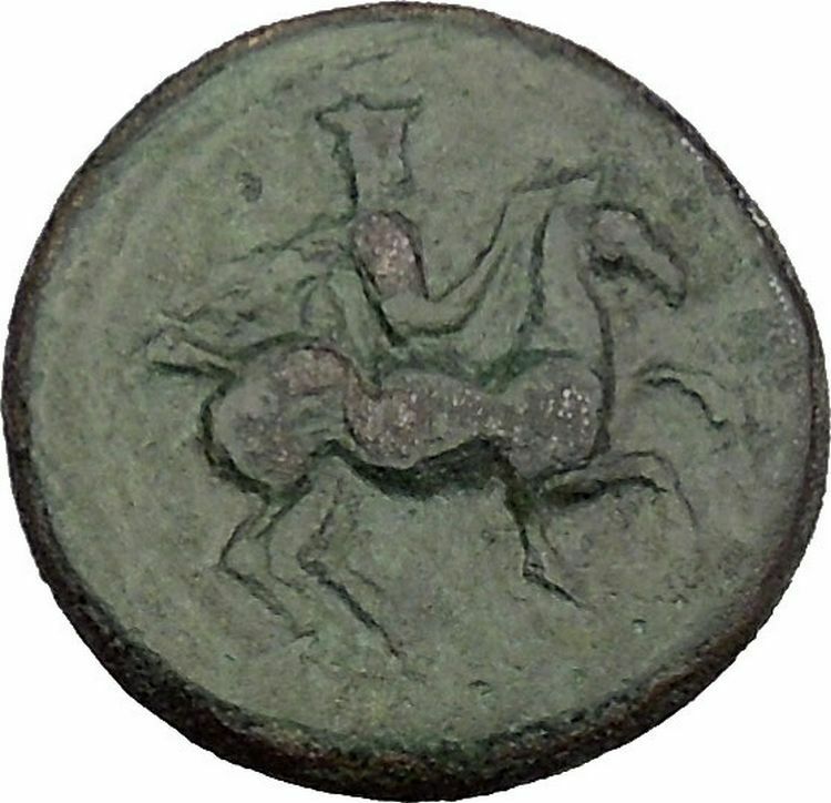 KRANNON in THESSALY 400BC Horseman Hydria Vase Greek Coin Ex-BCD Pedigree i39058