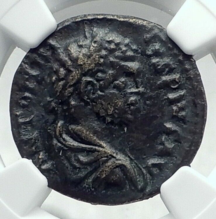 CARACALLA Genuine Parion Parium Mysia Ancient Roman Coin CAPRICORN NGC i79222