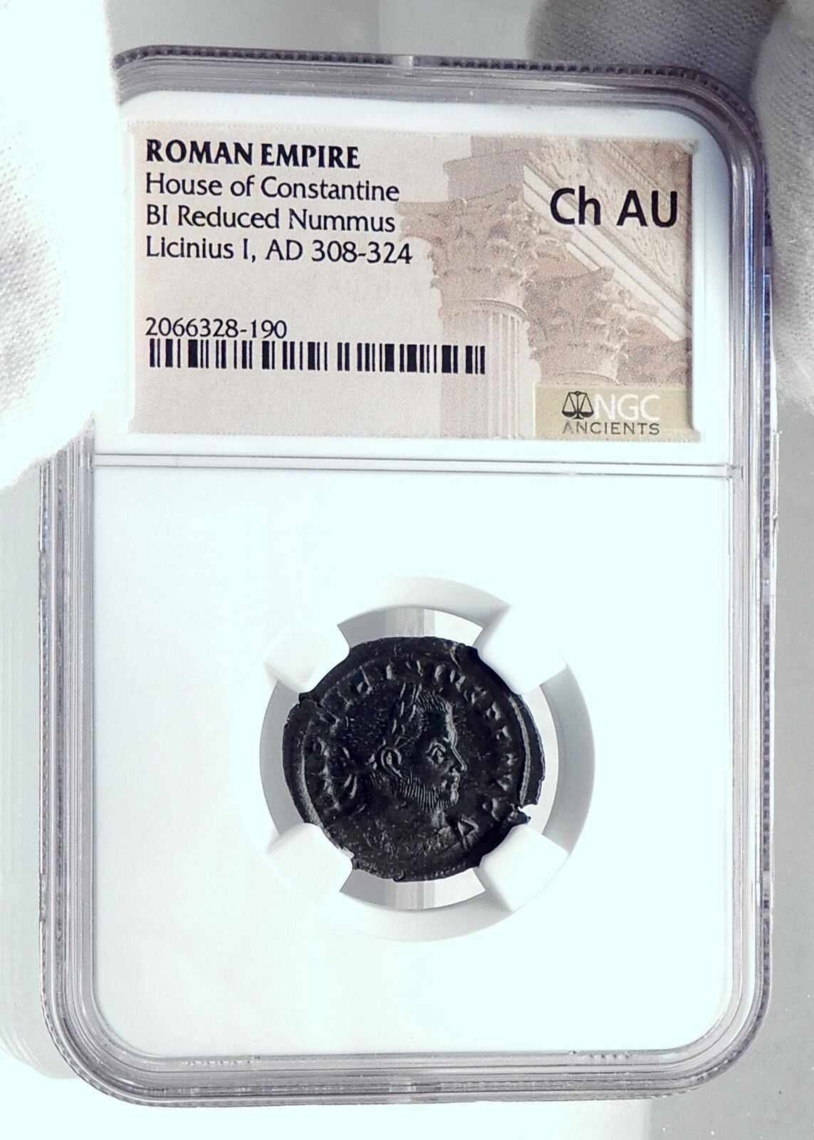 LICINIUS I Authentic Ancient 316AD Trier Genuine Roman Coin GENIUS NGC i81655