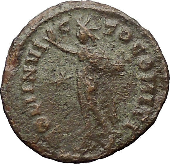 Constantine I The Great 312AD Ancient Roman Coin Nude Sol Sun God i30881