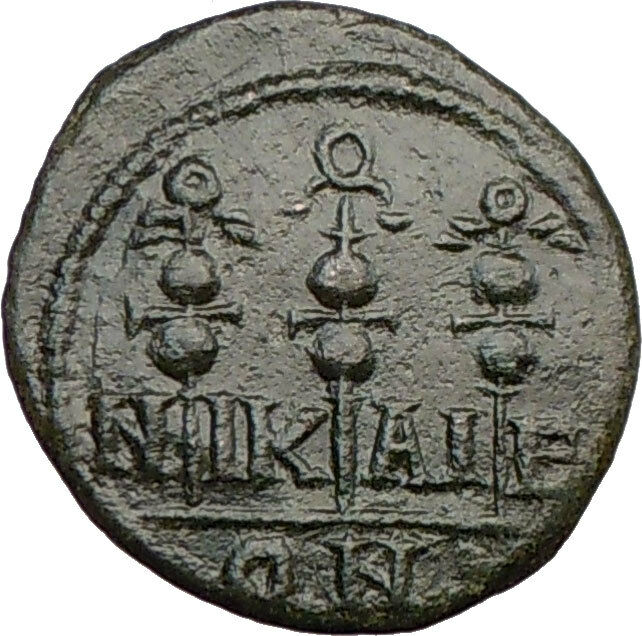 Severus Alexander Nicaea in Bythinia Roman Coin 3 legionary Standards i22625