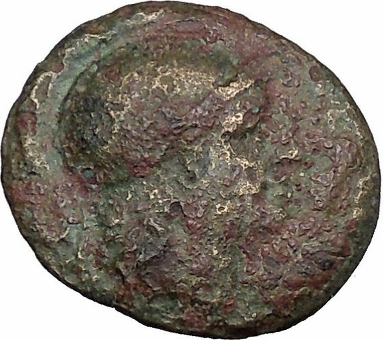 LYSIMACHOS 323BC Alexander the Great Lion Spear Head Ancient Greek Coin i45258