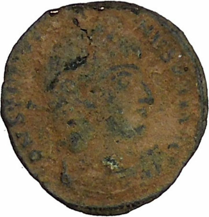 CONSTANTINE II Constantine the Great son Roman Coin Glory of Army i45840