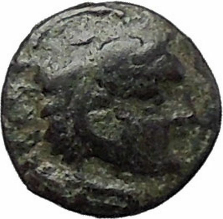 PERGAMON in MYSIA 310BC Hecules Athena Authentic Ancient Greek Coin i48672