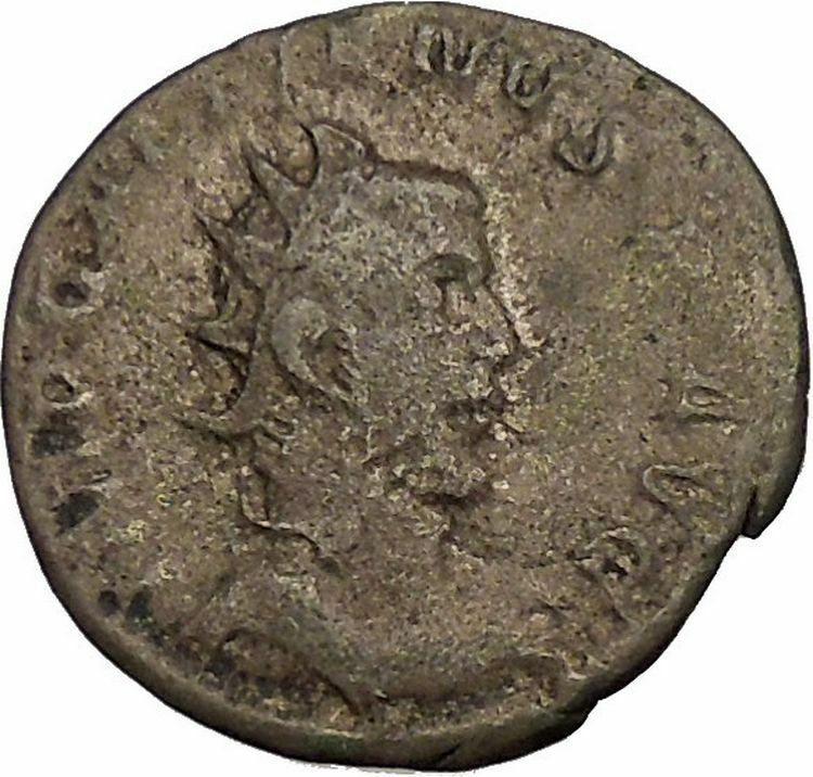 GALLIENUS Restitutor of GALLIA 258AD Ancient Silver Roman Coin Cologne i53558