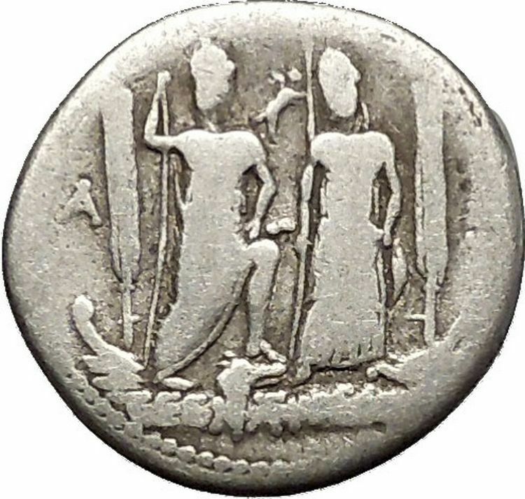 Roman Republic Rome 75BC Roma Liberty Venus Cupid Ancient Silver Coin i52503