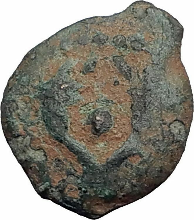 Jewish King ALEXANDER JANNAEUS Ancient Jerusalem WIDOW's MITE Bible Coin i62583