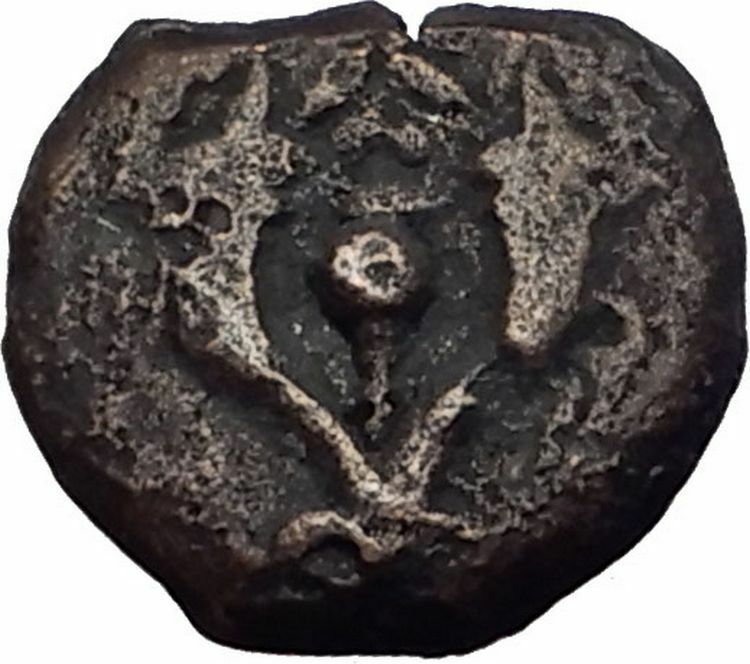 Jewish King ALEXANDER JANNAEUS Ancient Jerusalem WIDOW's MITE Bible Coin i62588