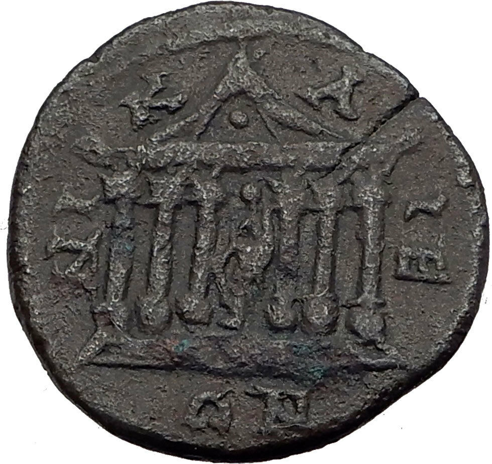 TRANQUILLINA - Gordian III Wife - Nicaea Bythinia TYCHE TEMPLE Roman Coin i63430