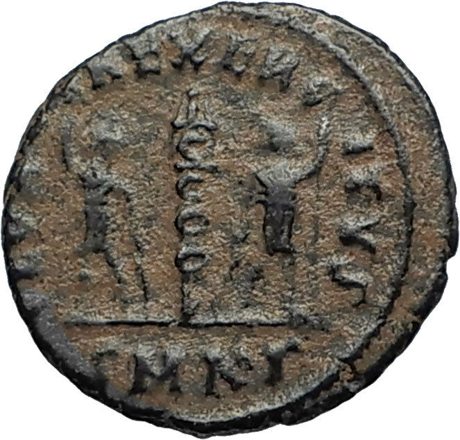 DELMATIUS Half-nephew of CONSTANTINE I the Great 335AD Ancient Roman Coin i67007