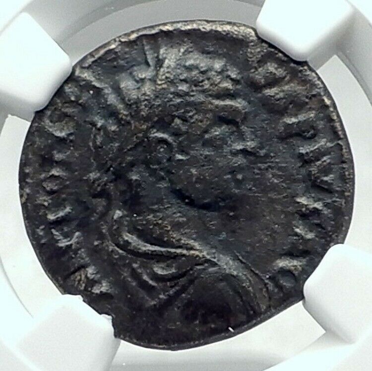 CARACALLA Genuine Parion Parium Mysia Ancient Roman Coin CAPRICORN NGC i79220