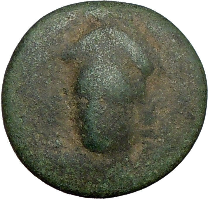 Pharsalos Thessaly 5th cent BC Ancient Greek Coin Ahena Cult Horse Rare i19552