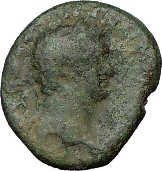 DOMITIAN & Empress DOMITIA Rare Ancient Roman Coin of Thessalonica i20247