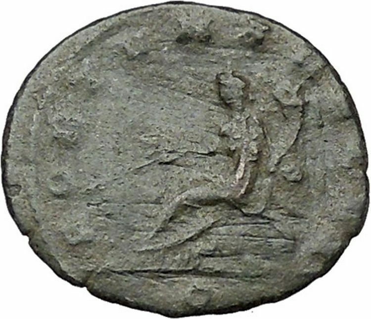 AURELIAN 274AD Authentuc Ancient Roman Coin Fortuna Luck Cult i40864