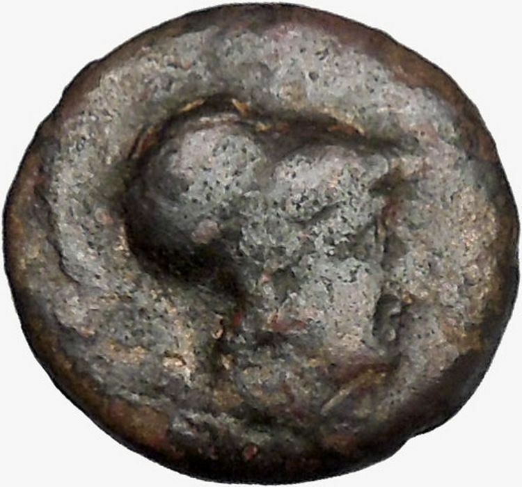 THESSALIAN LEAGUE Larissa 196BC Greek Coin ATHENA APOLLO Healer Cult i43392