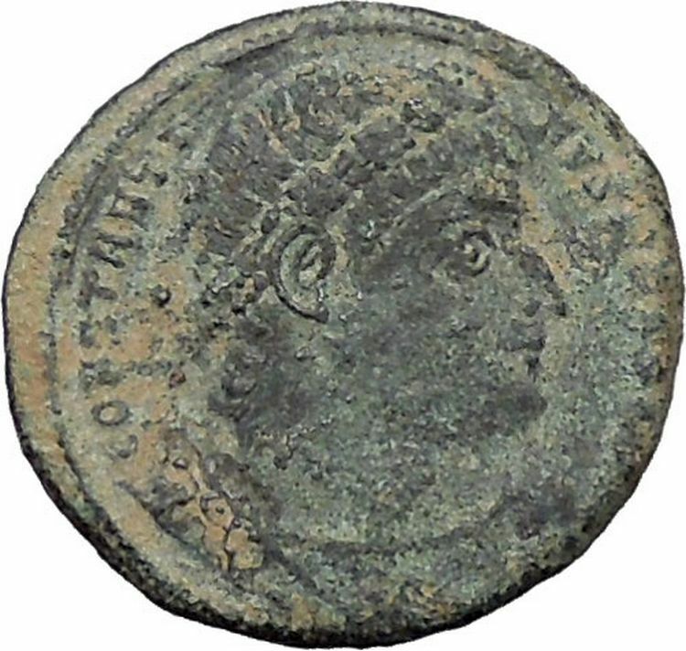 Constantine I The Great 330AD Ancient Roman Coin Legions Glory of Army i47660