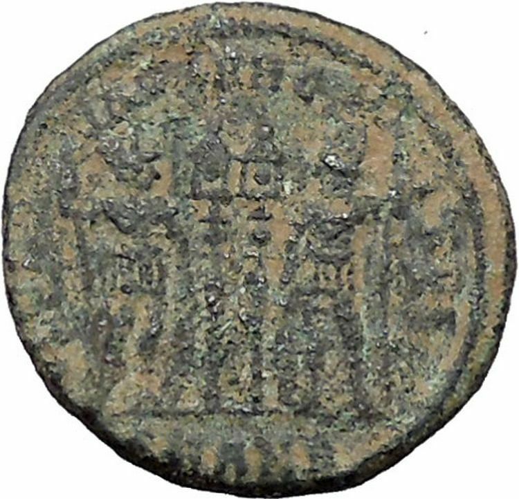 Constantine I The Great 330AD Ancient Roman Coin Legions Glory of Army i47660