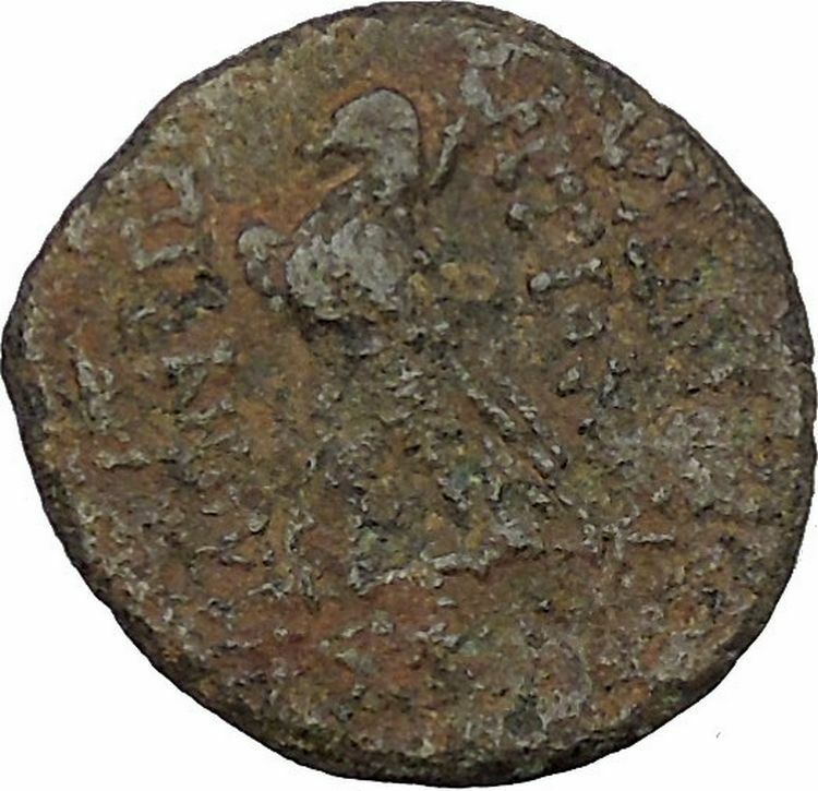 Antiochos VIII (Grypos) Seleukid Kingdom 121BC Ancient Greek Coin Eagle i48437