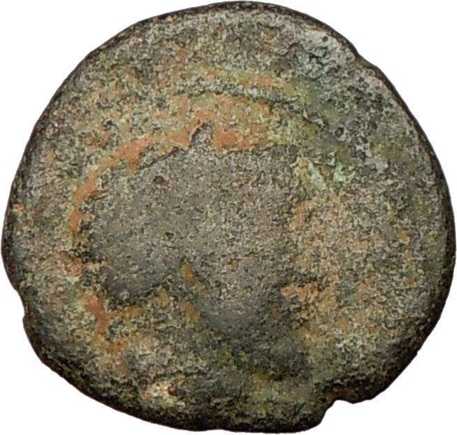 ANTONINUS PIUS 138AD Zeugma Temple Rare Authentic Ancient Roman Coin i22915