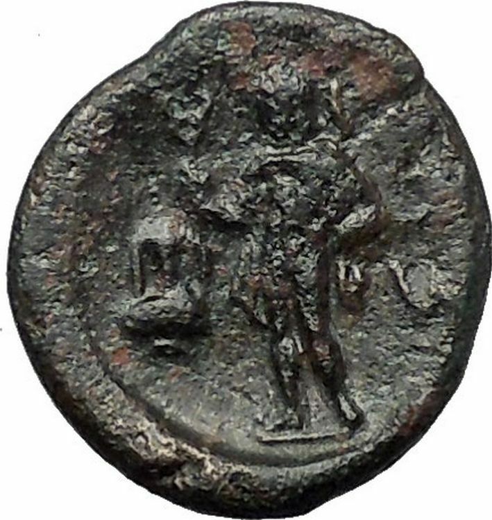 SESTOS in THRACE 300BC RARE Ancient Greek Coin PERSEPHONE HERMES AMPHORA i54422