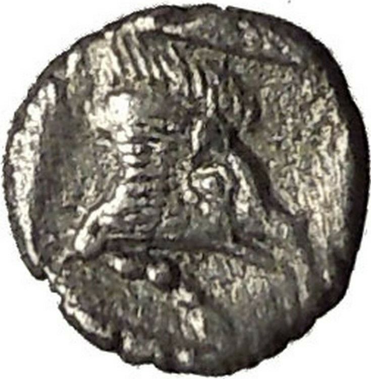 PHOKIS Phokian League 450BC Bull Boar RARE R2 Ancient Silver Greek Coin i54042