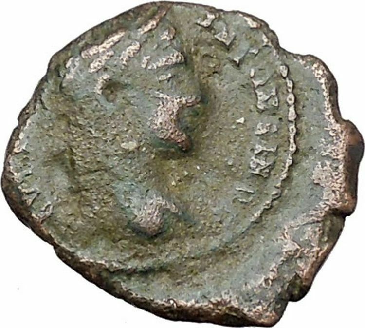 ELAGABALUS 218AD Marcianopolis FIERY ALTAR Authentic Ancient Roman Coin i45411