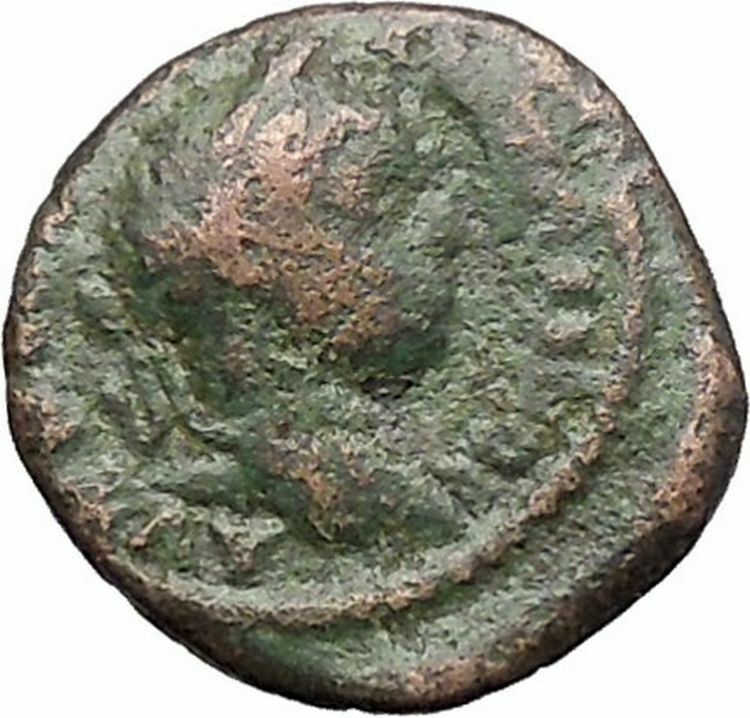 ELAGABALUS Marcianopolis Moesia Ancient Roman Coin Serpent Cista mystica i48230