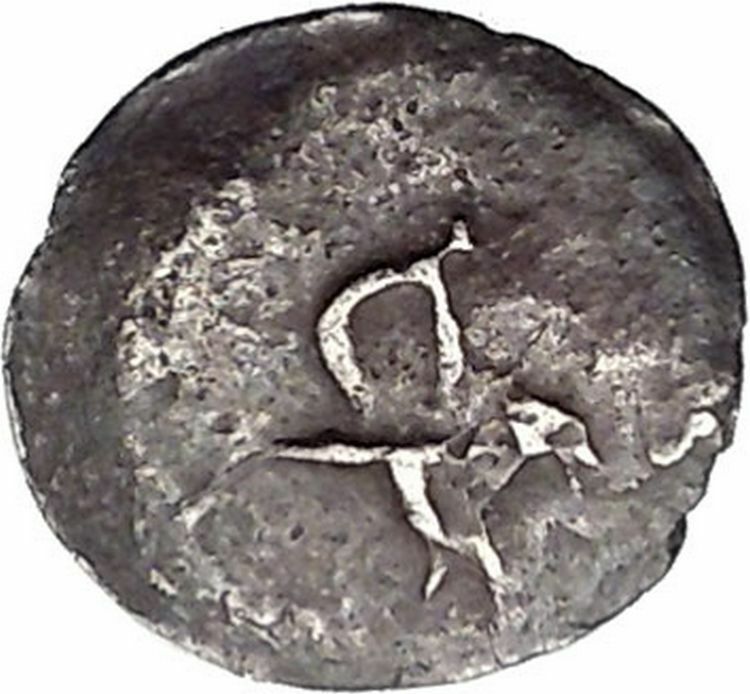 Possibly Unpub Sogdiana Kingdom Ancient 4thCenAD Ancient Greek Style Coin i45612