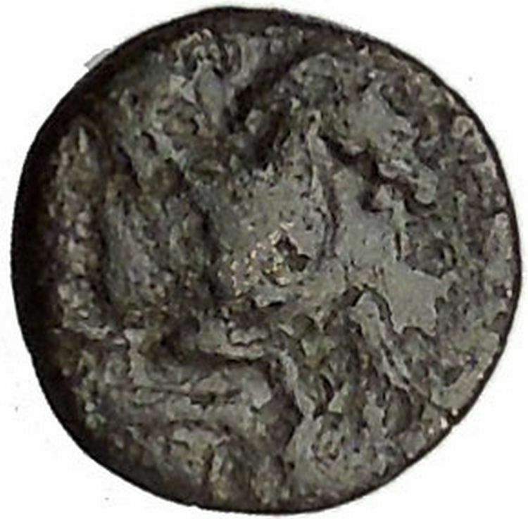 Lampsakos in Mysia 400BC Rare Ancient Greek Coin Female head Pegasus i47867