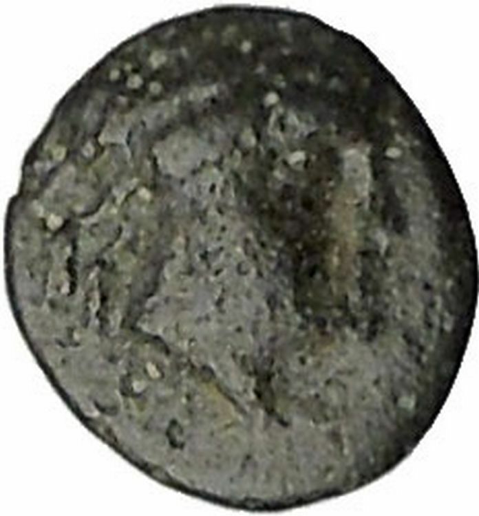 ALEXANDRIA TROAS 302BC Apollo Horse RARE Quarter Unit Ancient Greek Coin i47870