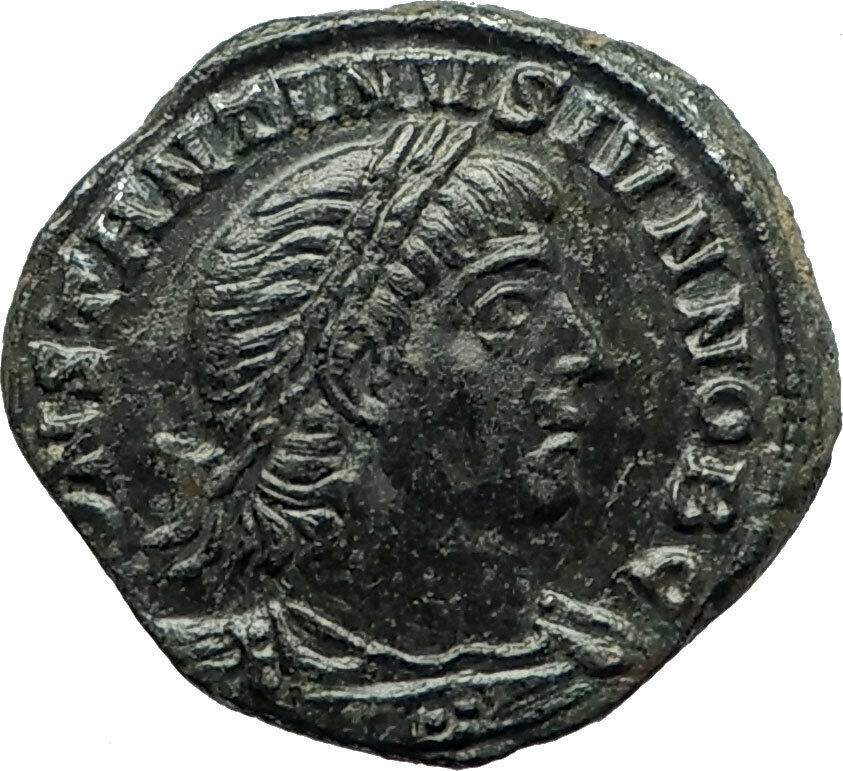 CONSTANTINE II Jr. Constantine I the Great son Ancient Roman Coin Legion i76533