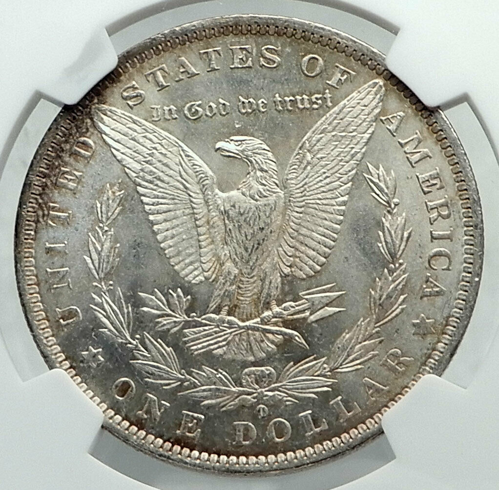 1884 UNITED STATES of America SILVER Morgan US Dollar Coin EAGLE NGC MS i79594