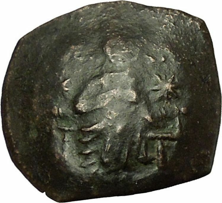 Manuel I Comnenus 1143AD Ancient Byzantine Coin Jesus Christ Virgin Mary i40316