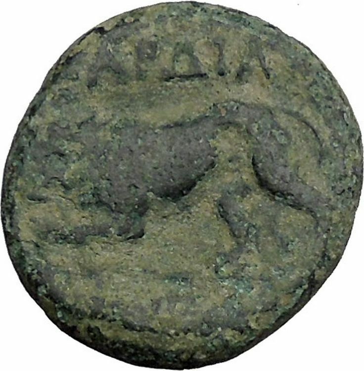 Kardia in Thrace 350BC Ancient Greek Coin Lion Demeter Earth fertility i44213