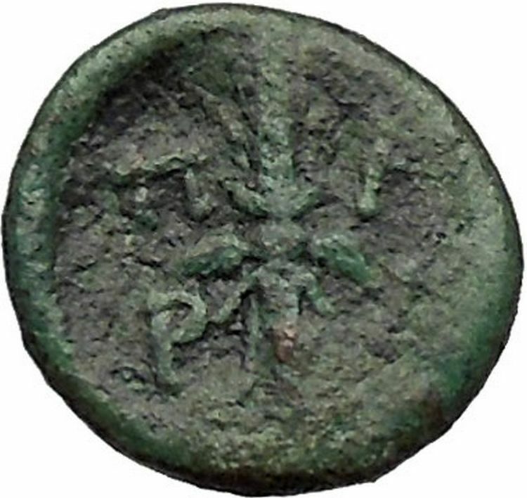 GREEK CITY 300BC Athena & Thunderbolt Rare Authentic Ancient Coin i41438