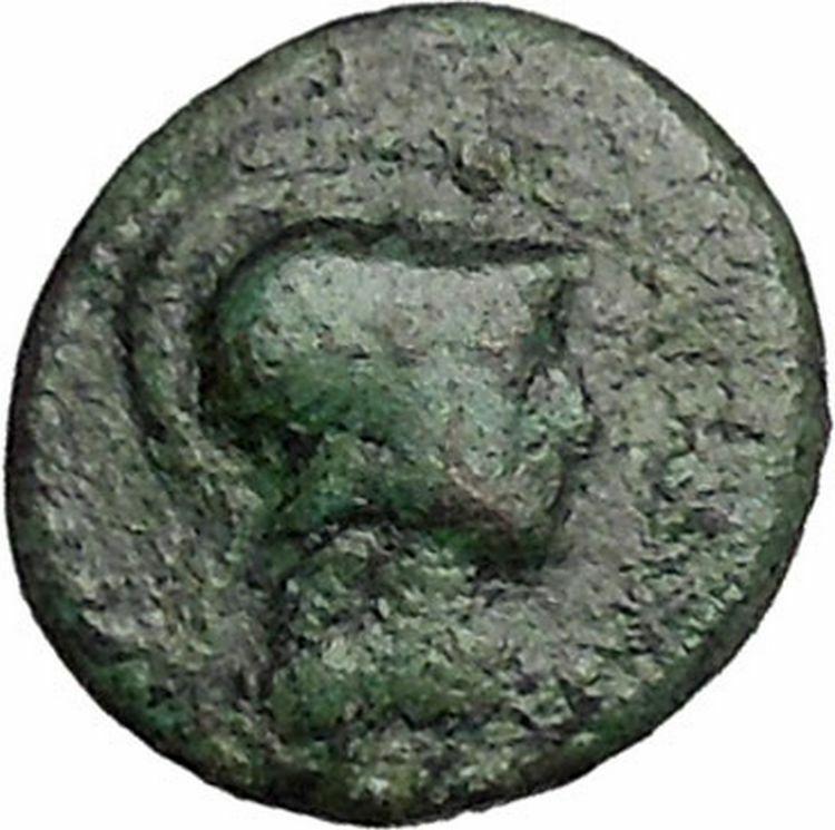 GREEK CITY 300BC Athena & Thunderbolt Rare Authentic Ancient Coin i41438