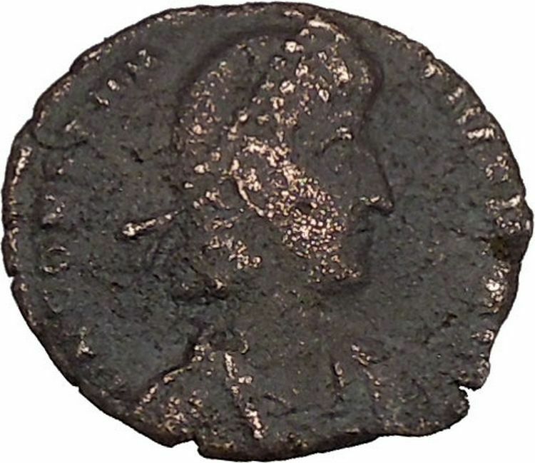 CONSTANTIUS II Constantine the Great son Ancient Roman Coin Battle Horse i42679