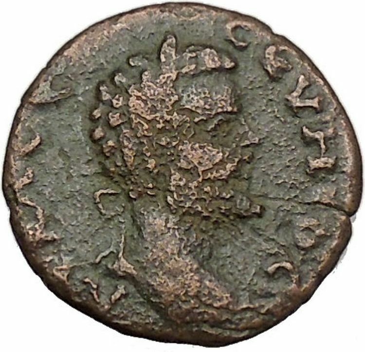 SEPTIMIUS SEVERUS 193AD Augusta Traiana Thrace TYCHE Roman Coin i47859