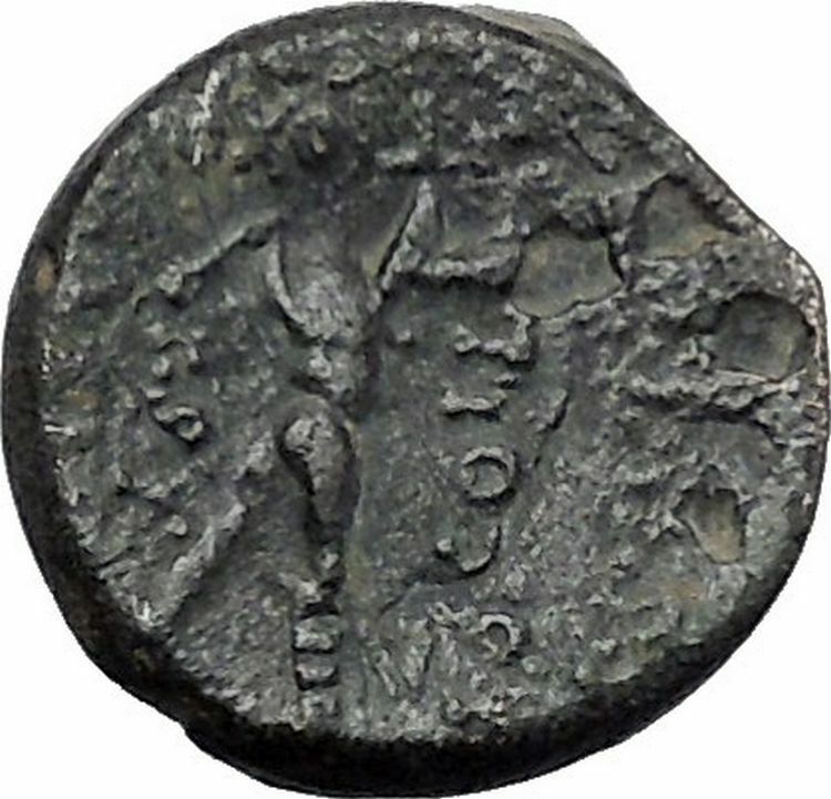 Apameia in Phrygia Ancient Greek Coin Artemis Diana Cult Satyr Marsyas i49505